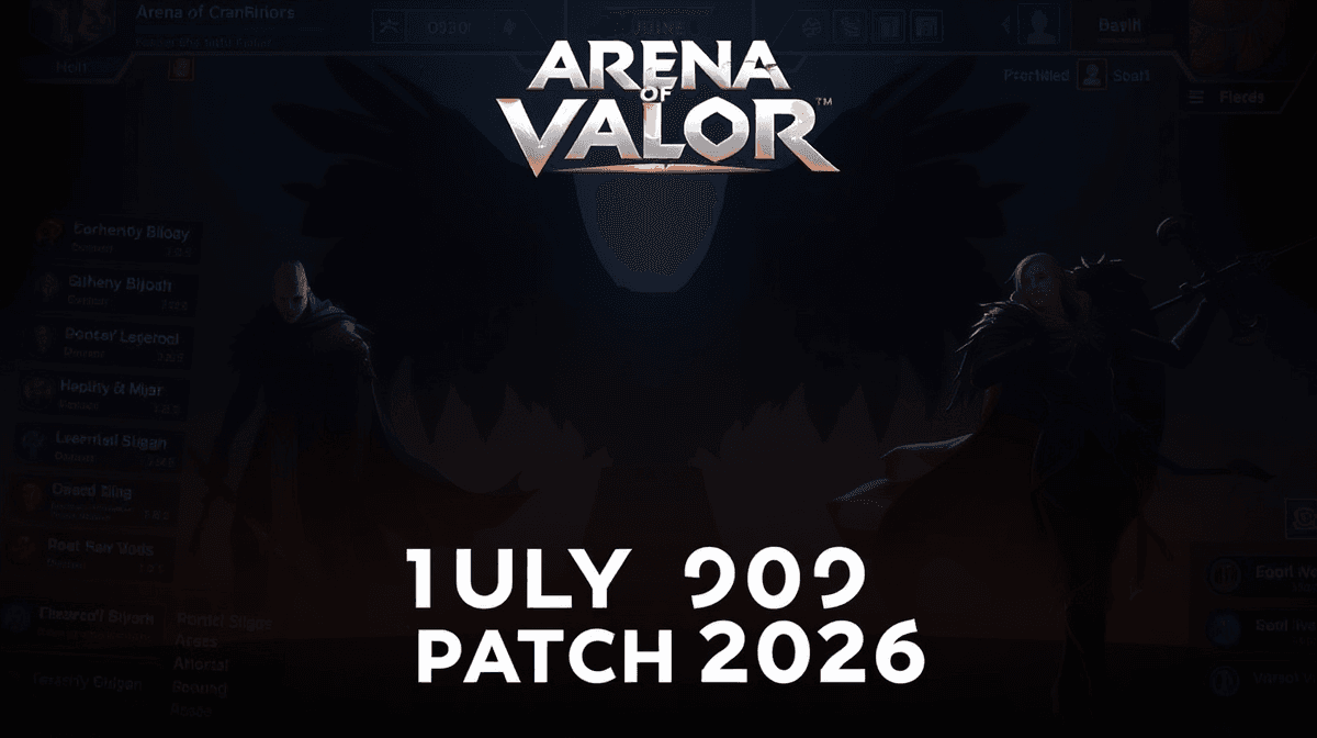 Arena of Valor (AoV/ROV) Patch Notes July 2026: Full Balance Changes