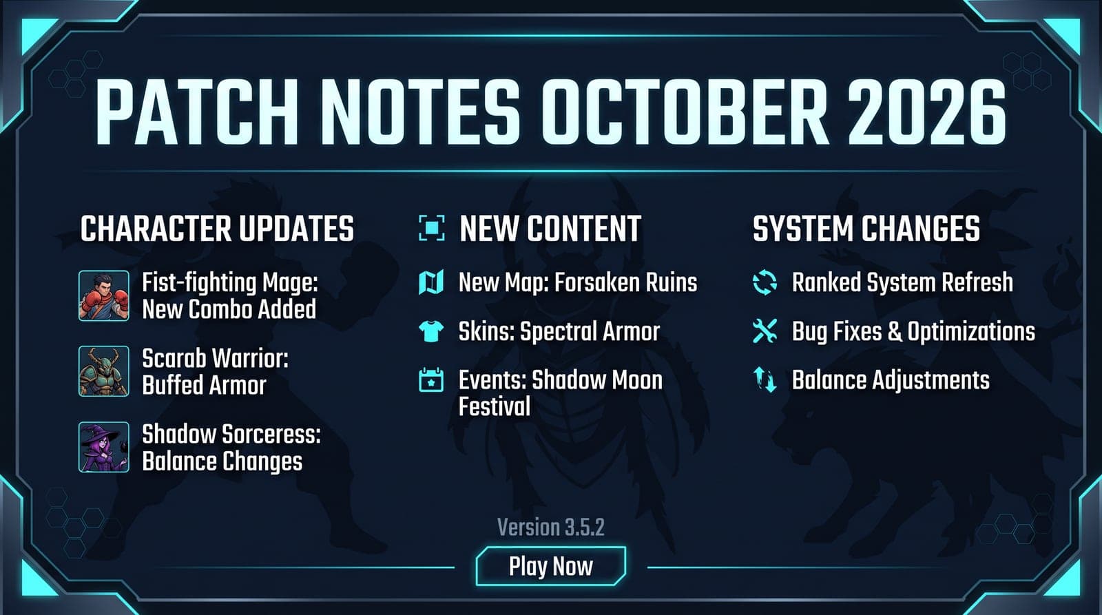 Arena of Valor (AoV/ROV) Patch Notes October 2026: Full Balance Changes